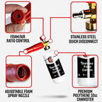 Adam's Polishes Standard Foam Cannon - Foam Cannon Soap Sprayer for Car Wash, Patio & House Cleaning | Sprayer Cleaner Cannister for Pressure Washer - Image 2