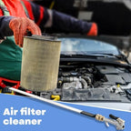 Threlaco 2 Pcs 24" Air Filter, Radiator Cleaning Wand for High Efficiency Cooling Systems and Radiators, Water Air Cleaning Wands for Blow out Wash Kit, Home Car Truck Power Washer Wand - Image 5