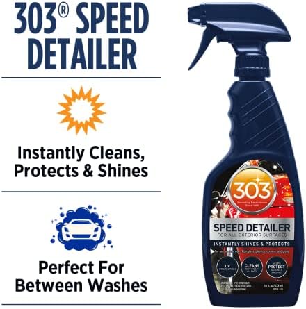 303 Automotive Speed Detailer - Instantly Shines & Protects, Perfect for in Between Washes, Provides Superior UV Protection, Helps to Repel Dust & Dirt, 32oz (30246CSR) Packaging May Vary - Image 2