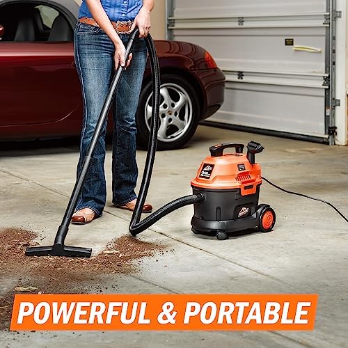 Armor All AA255W 2.5 Gal 2 Peak HP Wet/Dry Utility Vac Orange/Black - Image 5