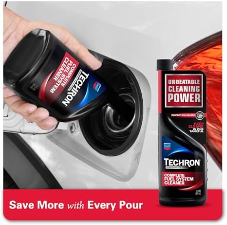 Chevron Techron Concentrate Plus Fuel System Cleaner, 20 oz., Pack of 1 - Image 2