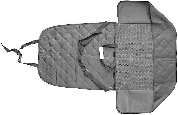 HONEST OUTFITTERS Dog Car Seat Cover 2 Pack, Waterproof Front Seat Car Cover for Cars, Trucks, and Suvs, Pet Front Cover for Cars, Nonslip Dog Seat Cover Grey - Image 4