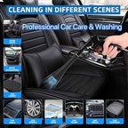 Car Cleaning Gun,High Pressure Air Blow Gun,Fast Interior Dryer Car Detailing Kit,Car Detailing Tools for Quickly Blowing Dust and Dirt Away Working with Compressed Air(2 MORE REPLACEMENT BRUSH HEADS) - Image 4
