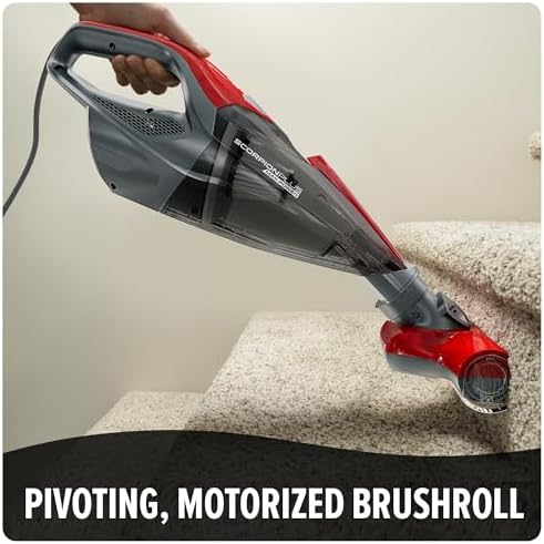Dirt Devil Scorpion Plus Handheld Vacuum Cleaner,Powerful Suction,Lightweight,Includes Pivoting Stair and Upholstery Tool,Crevice Tool,Corded Portable Vacuum Cleaner,(Pack of 2) - Image 2