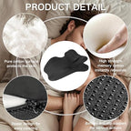 Couples Pillow Ergonomic Support Pillow Reading Pillow Memory Foam Lounger Cushion, 27-Degree Angle Design, NeckPillow, Contoured Multi-Position Support for Couples(Green,23"x18"x15") - Image 4