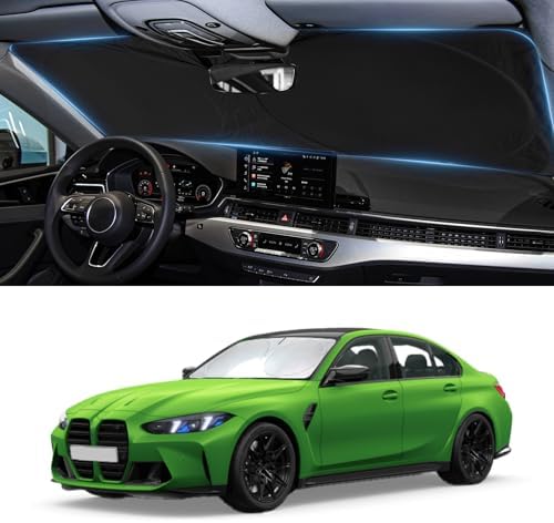 Windshield Sun Shade Sunshade for BMW 3 Series 2019-2025 2026 F30/F31 by INSAUTO