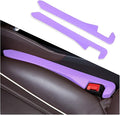 IHOTDER 2PCS Car Seat Gap Filler,Super Flexible Car Side Seat Gap Filler CCar interior Accessories,Universal Car Organizer Between Seats for Tightly Filling Seat Gaps (Purple/2PCS)… by IHOTDER
