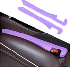 IHOTDER 2PCS Car Seat Gap Filler,Super Flexible Car Side Seat Gap Filler CCar interior Accessories,Universal Car Organizer Between Seats for Tightly Filling Seat Gaps (Purple/2PCS)… by IHOTDER