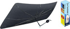 Custom-Fit for Lexus Windshield Sun Shade Umbrella, Protect Car from Sun Rays, Foldable Car Sunshade Cover with 360° Bendable Handle (for Lexus SC) by piegieqie