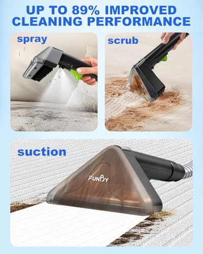 Portable Carpet Cleaner Machine, Carpet & Upholstery Cleaner Machine 15KPA - Image 3