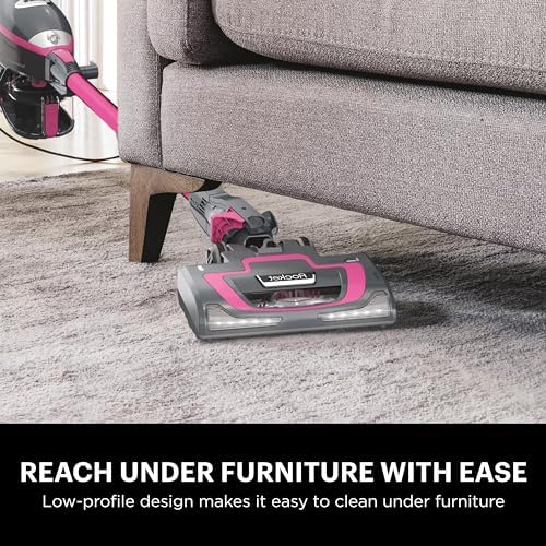 Shark Rocket Pro DLX Corded Stick Vacuum, XL Cup, Handheld, Fuchsia, HV371 - Image 2