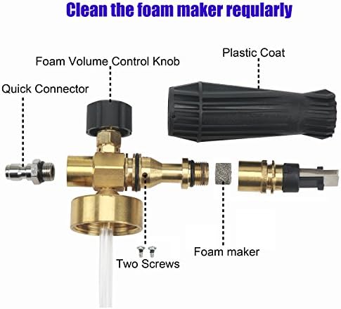 Tool Daily Pressure Washer Foam Cannon, Additional Orifice Nozzle 1.1mm - Image 5