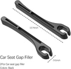 Stacool [2026 Upgrade] 2PCS Car Seat Gap Filler with Phone Holder,Multi-Function Car Side Seat Gap Filler for Prevent Items Falling,Universal Car Seat Organizer Car Accessories Interior (Black) - Image 2