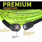 Flexzilla Pressure Washer Replacement Hose, 1/4 in. x 50 ft., 3100 PSI, M22 Fittings, No-Kink, Lightweight, ZillaGreen - Image 4