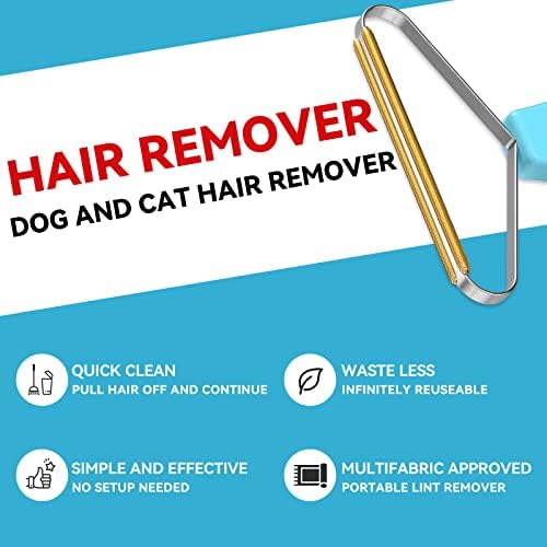 Pet Hair Remover Carpet Rake, Dog & Cat Hair Fur Remover, Carpet Scraper - Image 6