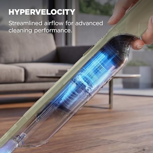 Shark WANDVAC Cordless Hand Vacuum, Lightweight & Portable at 1.4 lbs., Powerful Suction, Charging Dock, One-Touch Empty for Car & Home, French Gold, WV201GD - Image 3