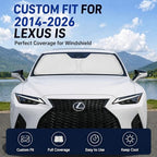 Windshield Sun Shade for Lexus is IS300/IS350/IS500/IS250/IS200t 2014-2026 - Image 2
