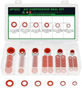 160PCS A/C Compressor Port Bonded Seal Gasket Kit, A/C Seal Washers by Japtend