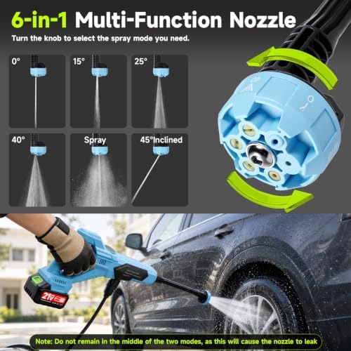 Cordless Portable Washer, Battery Operated Washer with 2x3.0Ah Batteries - Image 3