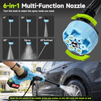 Cordless Portable Washer, Battery Operated Washer with 2x3.0Ah Batteries - Image 3