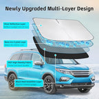 Windshield Sun Shade for Honda Pilot 2009-2026 Sunshade - Image 3