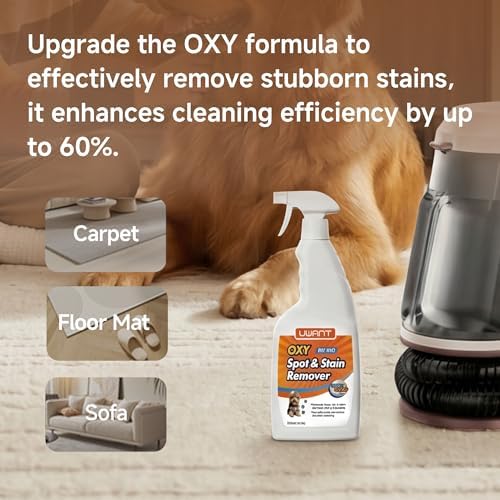Uwant 22Kpa Carpet Cleaner Machine with Odor Eliminator Stick Set of 1 - Image 4