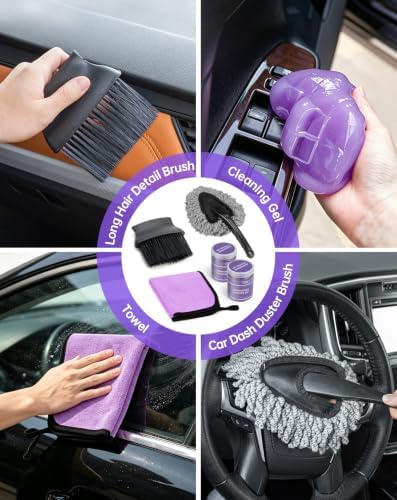 THINKWORK Car Cleaning Kit with Vacuum,Deep Cleaning for Interior Detailing - Image 7