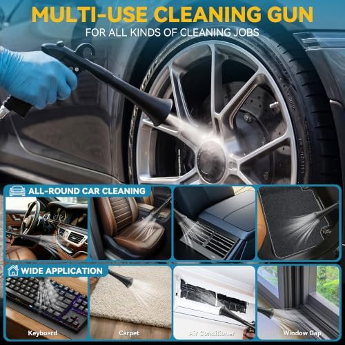 Tornado Car Cleaning Gun with Replacement - Image 6