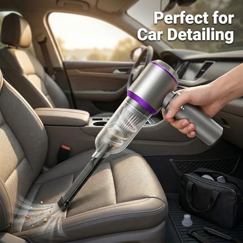 Car Vacuum Cleaner High Power, 20000Pa Portable Cordless Handheld Vacuum - Image 5