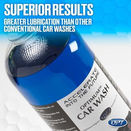 Optimum Car Wash Soap For Professional Auto Detailing or DIY Car Washing, Bucket Wash, or Use with Foam Sprayer or Foam Cannon (32 Oz) - Image 4