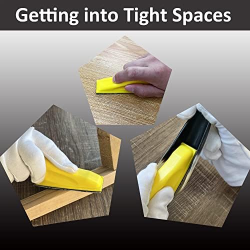 Micro Detail Sander with 70PCS Sandpaper-Grit 180 240 320 400 600 800 1000 - Image 5