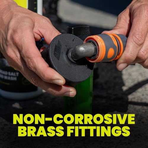 Magnetic Chassis Flusher with Hose - Underbody Chassis Flush for Off-Road Vehicles, Undercarriage Chassis Cleaner, Offroad Car & Truck Rust & Salt Protection, Garden Hose Chassis Nozzle Kit - Image 6