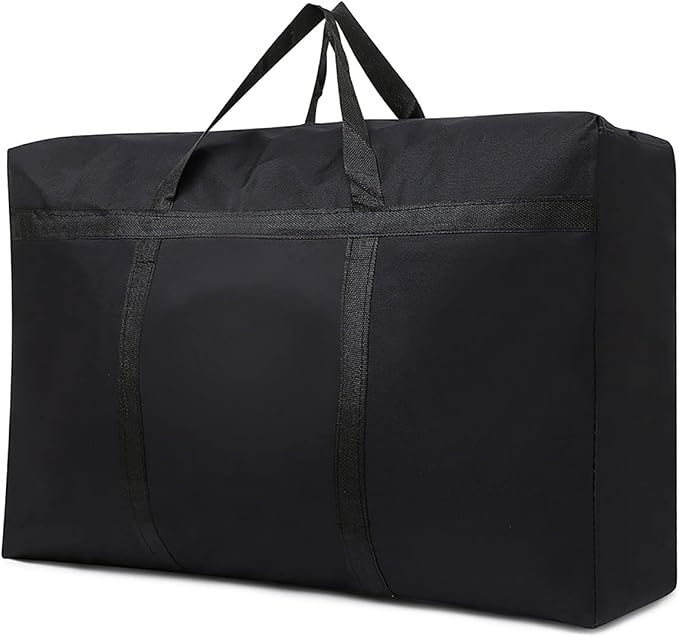 Heavy Duty Storage Bag with Handles for Moving & Storage (26Gal - 1 Pack) | Extra-Large Capacity for Bedding, Clothing, Blankets, Pillows & Bulky Household Items by IWEIK