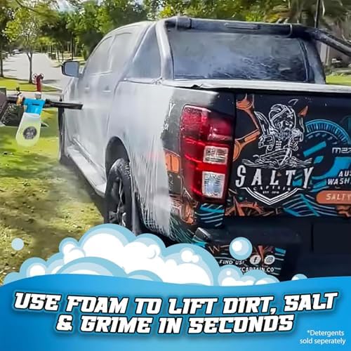 Salty Captain Foam Cannon for Hose – The Ultimate Foam Blaster - Image 7