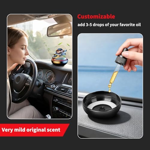 Kwak’s Solar Car Air Freshener Dashboard Decorations Gentle Ocean Scent - Image 5