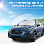 Custom Fit 2019-2024 2025 Subaru Forester SUV, Crossover, Base, Premium, Sport, Limited Sun Visor Accessories Sun Shade Sunshade Windshield Cover, Window Shade for Forester Blocks UV Protector Shield - Image 2