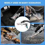 Car Interior Cleaning Gun with 2-in-1 Air Blower Attachments, Detailing Brush and Swivel Connector – for Car Seats, Carpets, Dashboards, Floor Mats, Air Vents, Pet Hair Removal and Rapid Drying - Image 5