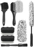 Fantasticlean 7PCS Wheel Brush Kit for Cleaning Tires by Fantasticlean