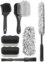Fantasticlean 7PCS Wheel Brush Kit for Cleaning Tires by Fantasticlean