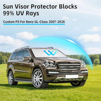 Windshield Sun Shade for Mercedes Benz GL-Class 450 550 2007-2026 Sunshade - Image 2