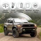 TINGLU Sun Shade for Toyota 4Runner 2025 2026 Accessories Windshield Sun Shade Window Shade UV Rays Protection Sun Visor Cover with Steering Wheel Sunshade Storage Bag - Image 5