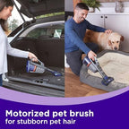 BLACK+DECKER dustbuster furbuster Pet Hair Vacuum with Motorized Pet Hair Brush, Handheld Vacuum Cordless for Home and Car, Rechargeable, Portable, Powerful Suction, AdvancedClean (HHVK515JP07) - Image 5