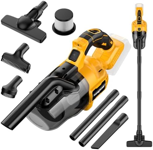 Cordless Vacuum Cleaner for Dewalt 20V MAX Battery 100AW Suction HEPA by TengXcel