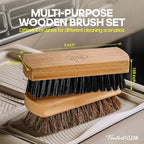 Fantasticlean Car Interior Detailing Kit, Leather Cleaner Brush Set, 9PCS - Image 5