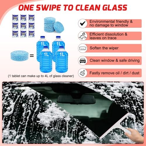 Nilight 52PCS Car Detailing Kit for Interior Exterior Car Care, Red - Image 5