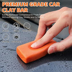 62'' Car Wash Brush with Long Handle, Complete Car Wash Kit, Scratch-Free Car Cleaning Brush Mop Kit with Clay Bar, Wash Mitt, Window Squeegee, Wheel Brush, Storage Bag for Car Truck RV - Image 4