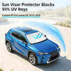 Windshield Sun Shade for Lexus UX 200 250h 260h 300h 300e 2019-2026SunShade - Image 2