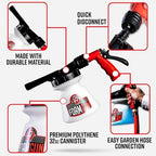 Adam's Foam Gun Car Wash Foam Sprayer - Connects to Garden Hose for Car Washing, No Pressure Washer Required, Use Snow Foam Blaster with Car Soap, Shampoo or Detergent - Image 2