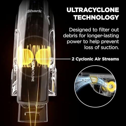 Shark UltraCyclone Pet Pro Plus Cordless Handheld Vacuum, Brown, CH951BR1 - Image 5