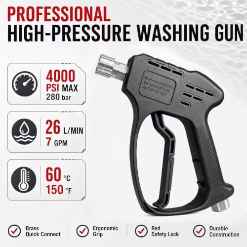 Pressure Washer Short Gun Set, 4000 PSI - Image 3